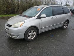 Toyota Sienna xle salvage cars for sale: 2004 Toyota Sienna XLE