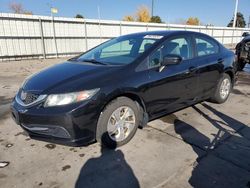 Honda Civic salvage cars for sale: 2014 Honda Civic LX