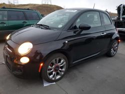 Fiat 500 salvage cars for sale: 2015 Fiat 500 Sport