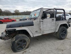 Jeep Wrangler salvage cars for sale: 1999 Jeep Wrangler / TJ SE