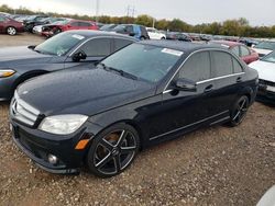 Mercedes-Benz c-Class salvage cars for sale: 2010 Mercedes-Benz C300