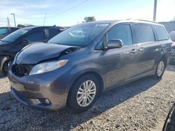 Toyota Sienna xle salvage cars for sale: 2011 Toyota Sienna XLE