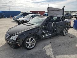 Mercedes-Benz clk-Class salvage cars for sale: 2009 Mercedes-Benz CLK 350