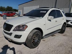 Mercedes-Benz m-Class salvage cars for sale: 2011 Mercedes-Benz ML 350 Bluetec