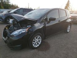 Nissan Versa salvage cars for sale: 2018 Nissan Versa Note S