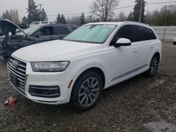 Audi q7 salvage cars for sale: 2017 Audi Q7 Premium Plus