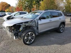 Jeep Grand Cherokee salvage cars for sale: 2022 Jeep Cherokee Limited