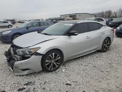 Nissan Maxima salvage cars for sale: 2016 Nissan Maxima 3.5S