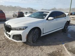 BMW 7 Series salvage cars for sale: 2021 BMW 740 I