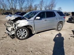 Chevrolet Traverse salvage cars for sale: 2021 Chevrolet Traverse Premier