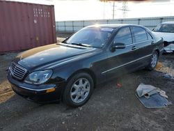 Mercedes-Benz s-Class salvage cars for sale: 2002 Mercedes-Benz S 430