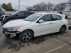 Salvage cars for sale from Copart Moraine, OH: 2016 Honda Accord LX