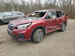 Subaru salvage cars for sale: 2019 Subaru Forester Premium