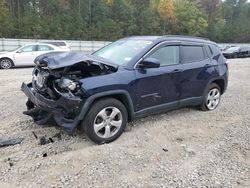 Jeep Compass salvage cars for sale: 2018 Jeep Compass Latitude