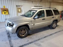 Jeep salvage cars for sale: 2004 Jeep Grand Cherokee Laredo