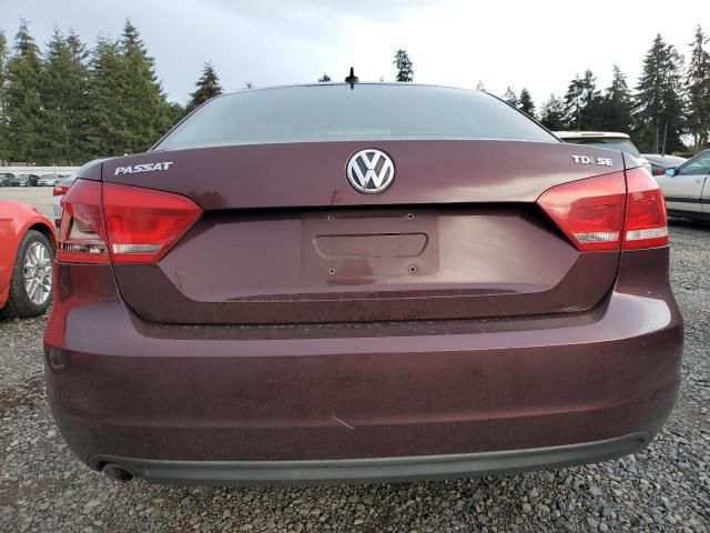 2012 Volkswagen Passat SE