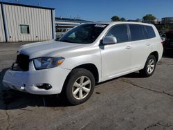 Toyota Highlander salvage cars for sale: 2009 Toyota Highlander