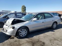 Honda Accord ex Vehiculos salvage en venta: 2002 Honda Accord EX