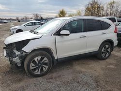 Salvage cars for sale from Copart London, ON: 2016 Honda CR-V Touring