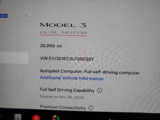 2020 Tesla Model 3