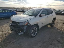 Jeep Compass salvage cars for sale: 2020 Jeep Compass Limited