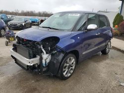 Fiat 500 salvage cars for sale: 2020 Fiat 500L Lounge