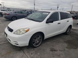 Toyota salvage cars for sale: 2003 Toyota Corolla Matrix XR