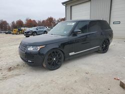 Land Rover salvage cars for sale: 2015 Land Rover Range Rover Supercharged