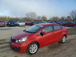 KIA salvage cars for sale: 2013 KIA Rio LX