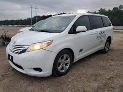 Toyota Sienna le salvage cars for sale: 2015 Toyota Sienna LE