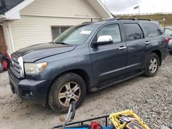 Salvage cars for sale from Copart Northfield, OH: 2008 Toyota Sequoia Limited