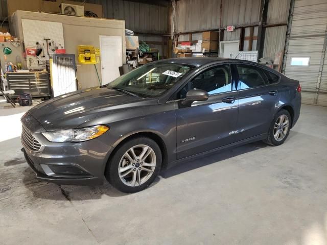 2018 Ford Fusion SE Hybrid