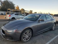 Maserati Ghibli s salvage cars for sale: 2015 Maserati Ghibli S