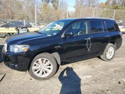 Toyota Highlander salvage cars for sale: 2009 Toyota Highlander Hybrid Limited