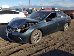 Toyota Camry salvage cars for sale: 2017 Toyota Camry LE