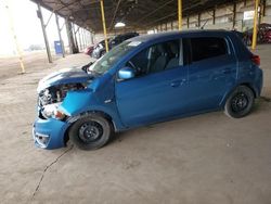 Mitsubishi Mirage salvage cars for sale: 2019 Mitsubishi Mirage ES