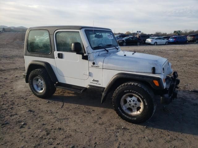 2003 Jeep Wrangler / TJ Sport