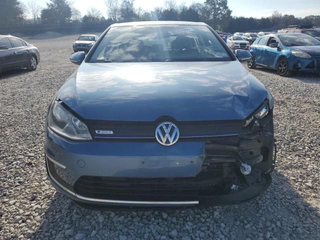 2016 Volkswagen E-GOLF SE