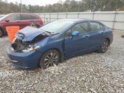 Honda Civic salvage cars for sale: 2013 Honda Civic EX