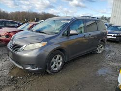 Toyota salvage cars for sale: 2011 Toyota Sienna LE