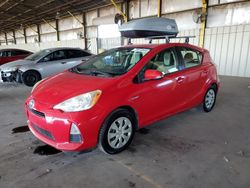 Toyota Prius salvage cars for sale: 2014 Toyota Prius C