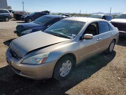 Honda Accord salvage cars for sale: 2003 Honda Accord LX