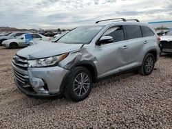 Toyota Highlander Vehiculos salvage en venta: 2019 Toyota Highlander SE