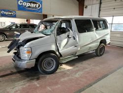 Salvage cars for sale from Copart Angola, NY: 2010 Ford Econoline E350 Super Duty Wagon