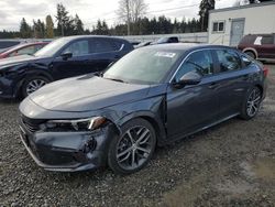 Honda Civic salvage cars for sale: 2024 Honda Civic Touring