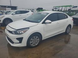 KIA rio salvage cars for sale: 2022 KIA Rio LX