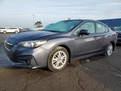 Subaru Impreza salvage cars for sale: 2017 Subaru Impreza Premium Plus