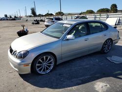 Lexus salvage cars for sale: 2002 Lexus GS 300