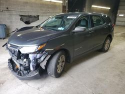 Salvage cars for sale from Copart Angola, NY: 2019 Chevrolet Equinox LS