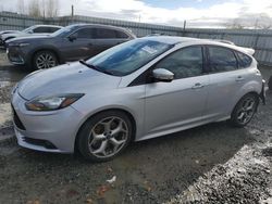 Ford Focus salvage cars for sale: 2014 Ford Focus ST